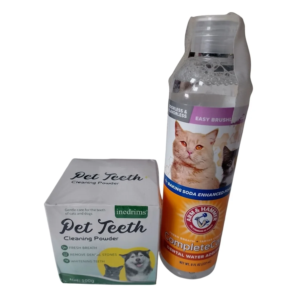 Inedrims Pet Teeth Cleaning Kit - White